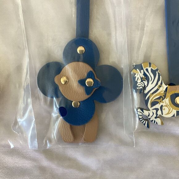 NIB Louis Vuitton Limited Edition Christmas Bag Charms Set of 3 Holiday GWP - Picture 5 of 7